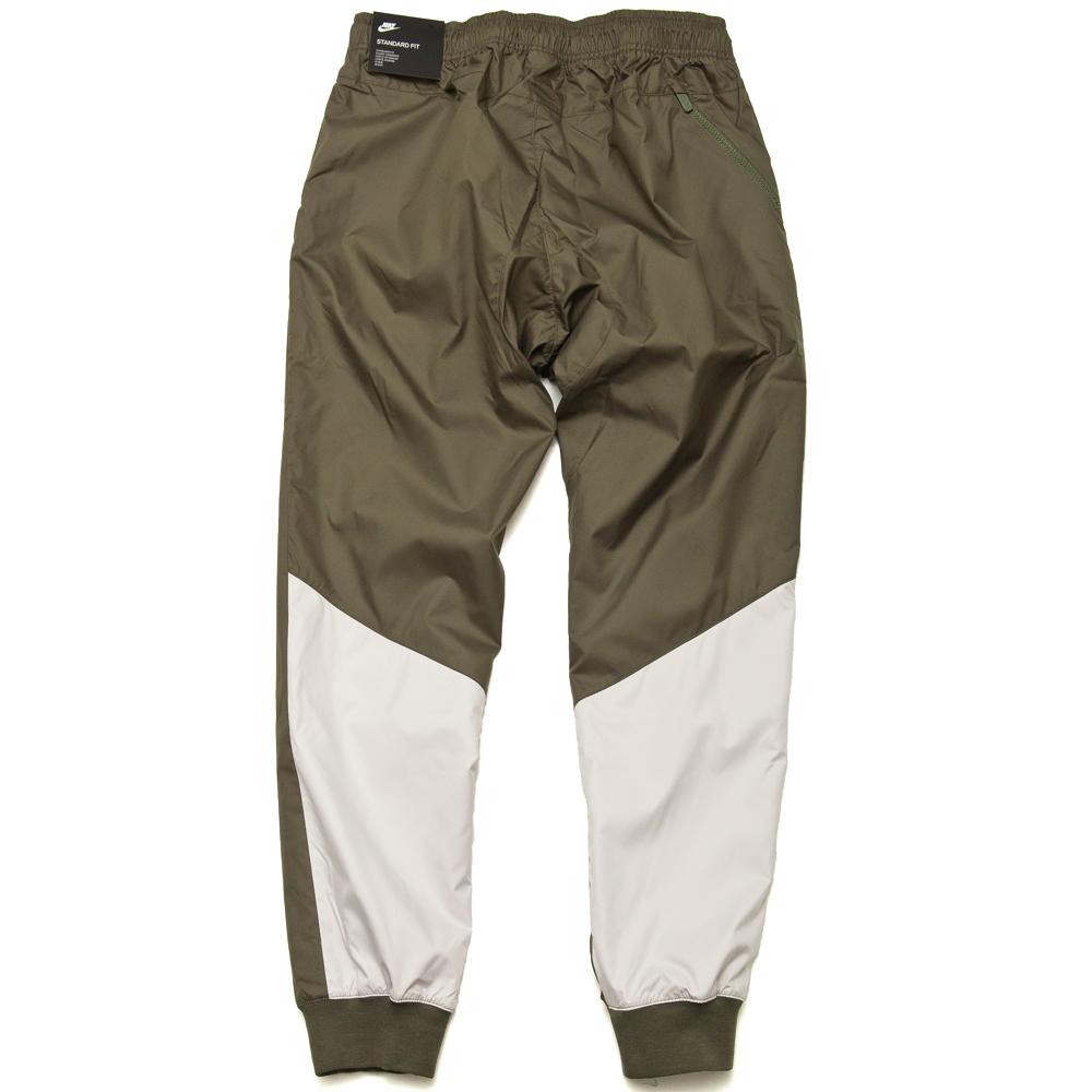 Nike Windrunner Pants Dark Green at shoplostfound, back