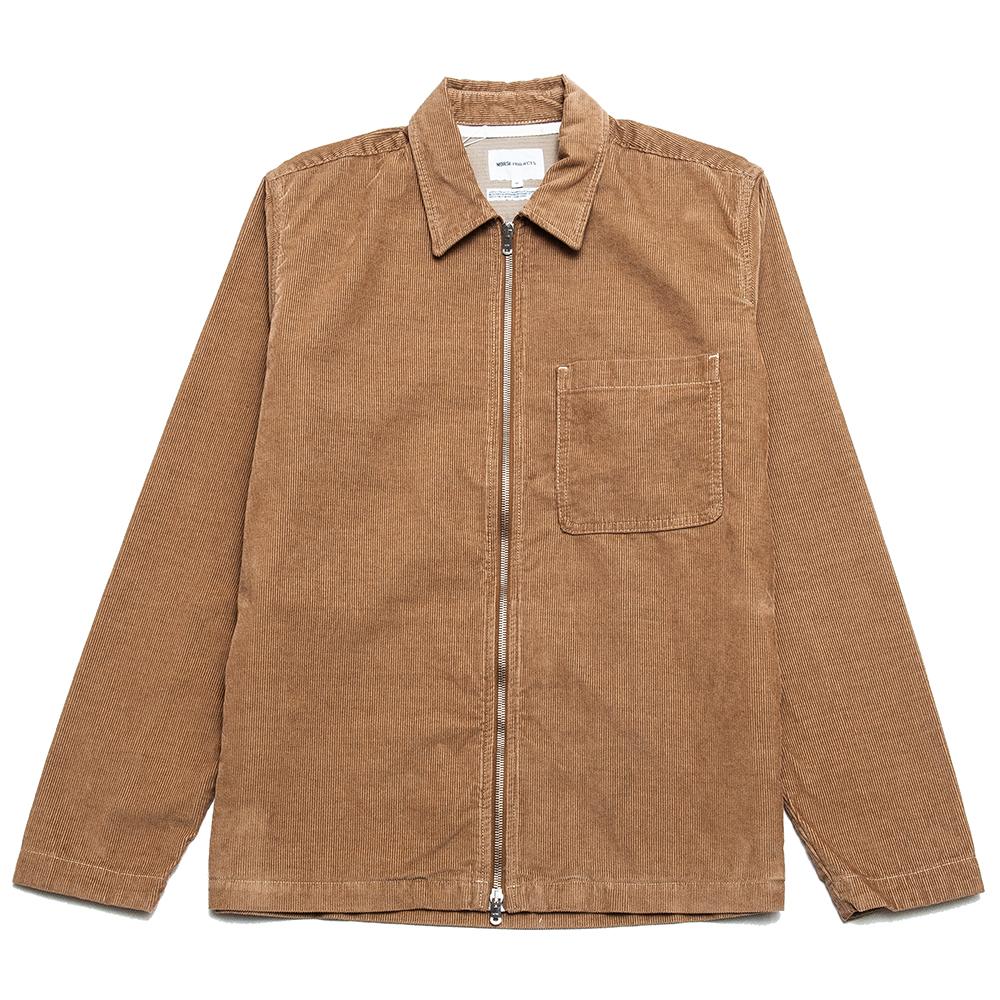 Norse Projects Jens Cord Camel at shoplostfound, front