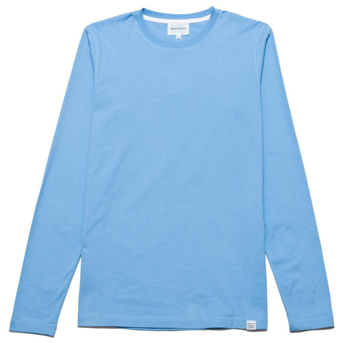 Norse Projects Niels Standard LS Luminous Blue at shoplostfound, front