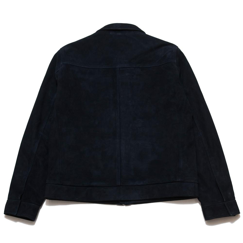 Norse Projects Tyge Suede Navy at shoplostfound, back