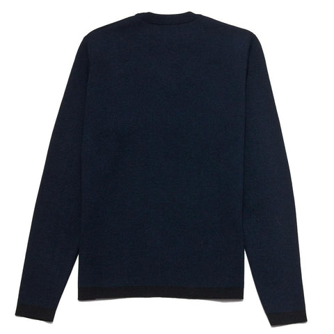 Norse Projects Verner Double Faced Dark Navy at shoplostfound, front