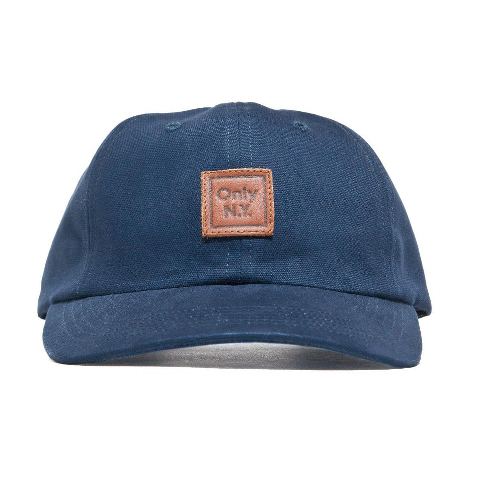 Only NY Cube Polo Hat Navy at shoplostfound, front