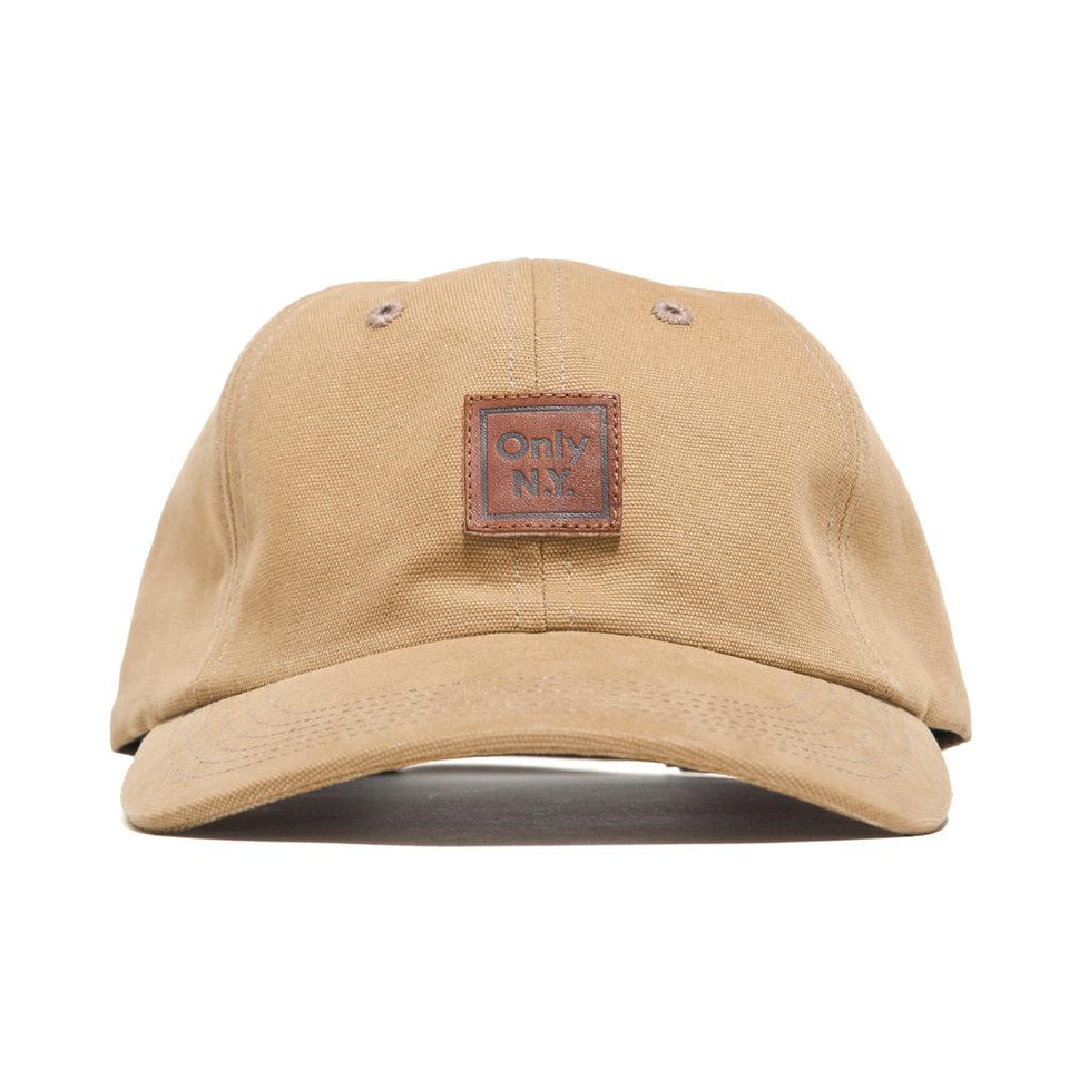 Only NY Cube Polo Hat Wheat at shoplostfound, front