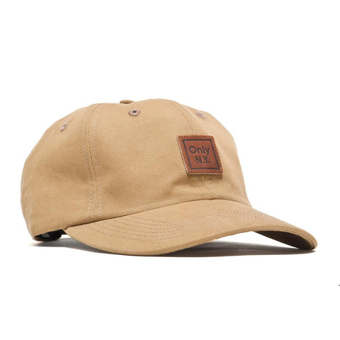 Only NY Cube Polo Hat Wheat at shoplostfound, front