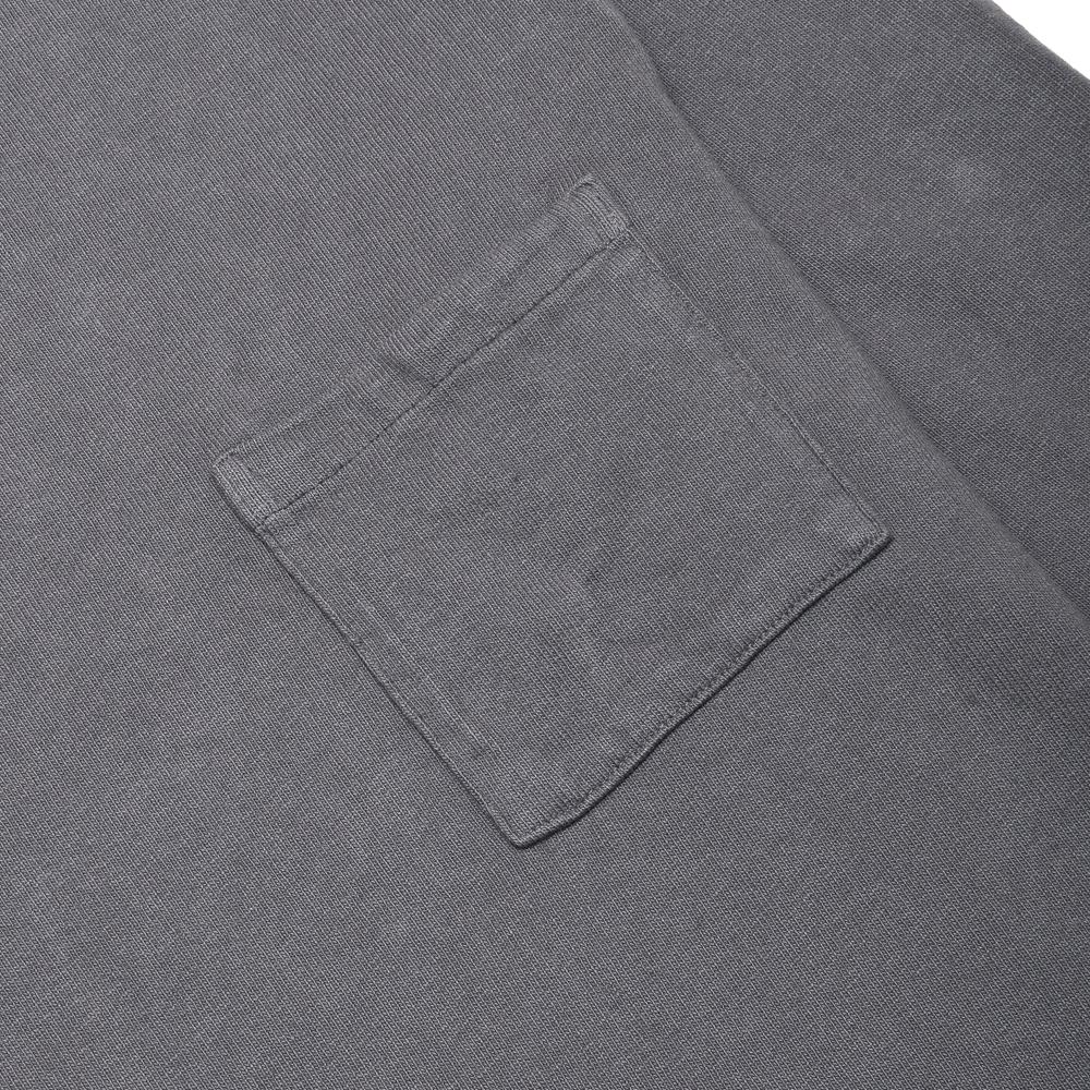 PAA Long Sleeve Pocket Tee Smoke Grey at shoplostfound, pocket