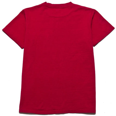 PAA SS Pocket Tee Red at shoplostfound, front