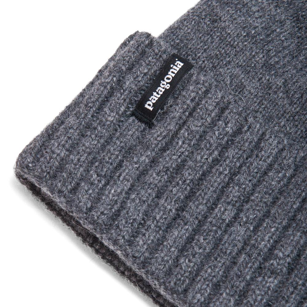 Patagonia Brodeo Beanie Feather Grey at shoplostfound, back