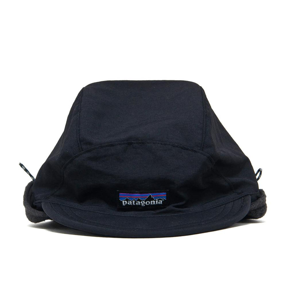 Patagonia Shelled Synchilla Duckbill Cap Black at shoplostfound, front