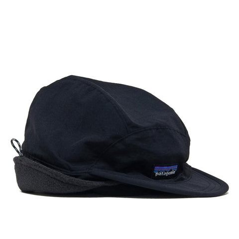Patagonia Shelled Synchilla Duckbill Cap Black at shoplostfound, front