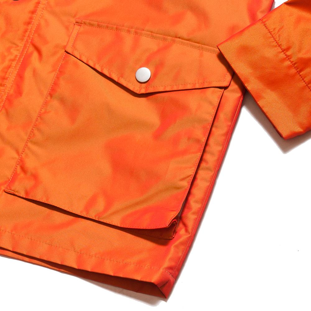 Peak Performance x Nigel Cabourn Mount Expo Training Jacket Orange at shoplostfound, pocket