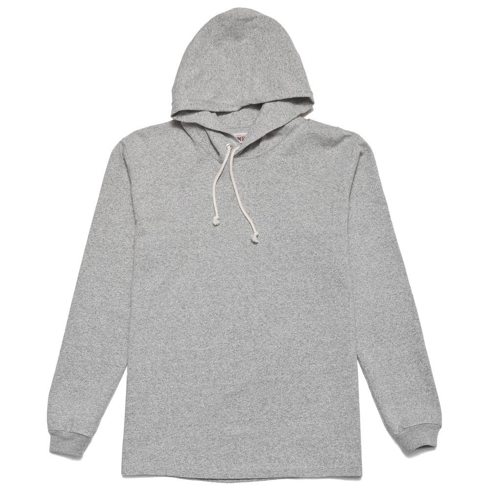 Rocky Mountain Featherbed LS Tee Hoodie Grey at shoplostfound, front