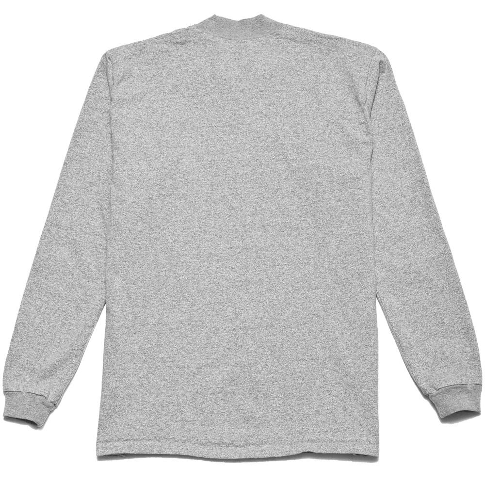 Rocky Mountain Featherbed Mock Neck LS Tee Grey at shoplostfound, back