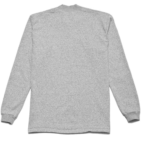 Rocky Mountain Featherbed Mock Neck LS Tee Grey at shoplostfound, front