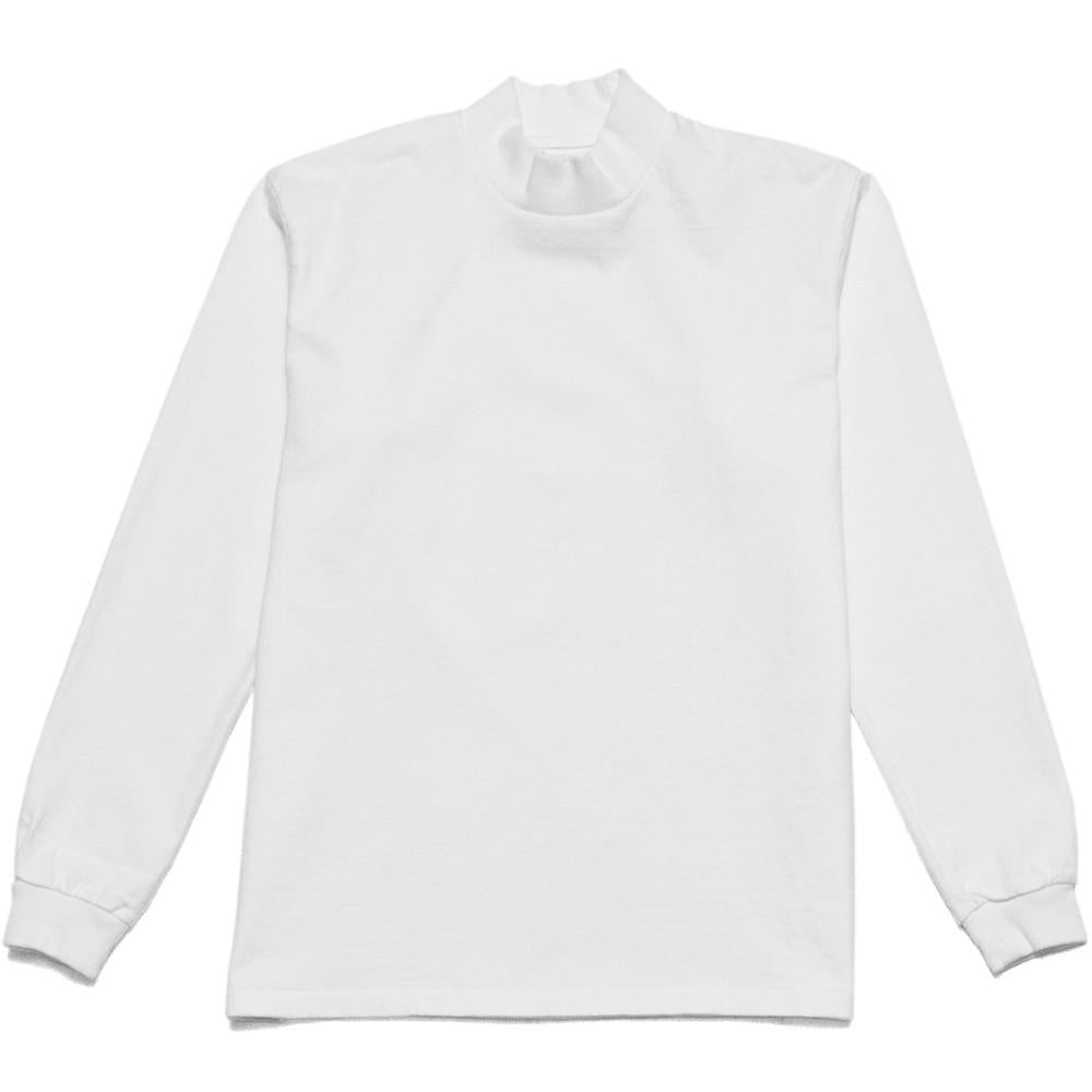 Rocky Mountain Featherbed Mock Neck LS Tee White at shoplostfound, front