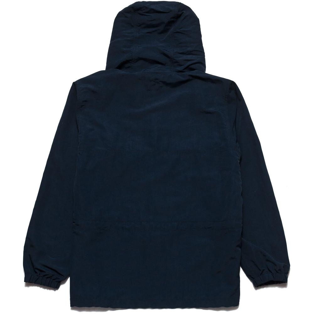 Rocky Mountain Featherbed Pullover Parka Navy at shoplostfound, back