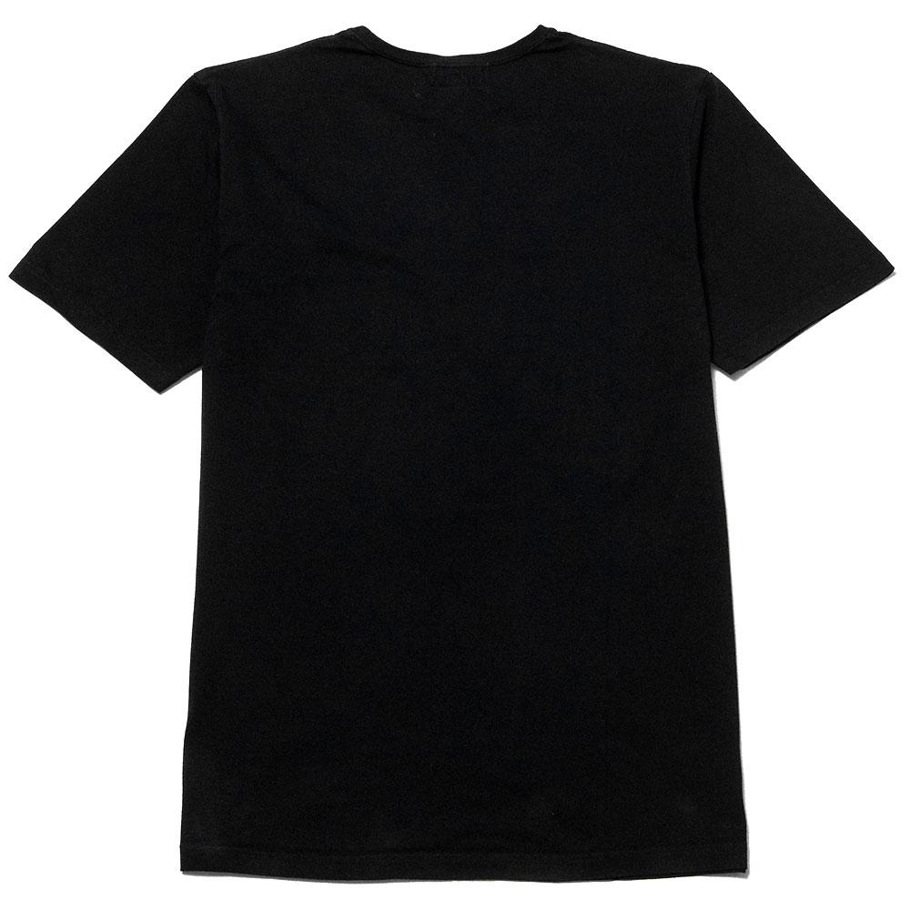 Sassafras Chop Corner D Pocket Shirt Black at shoplostfound, back