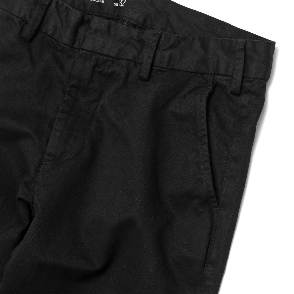 Save Khaki United Classic Twill Trouser Black at shoplostfound, pocket