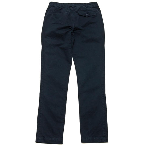 Save Khaki United Classic Twill Trouser Navy at shoplostfound, front