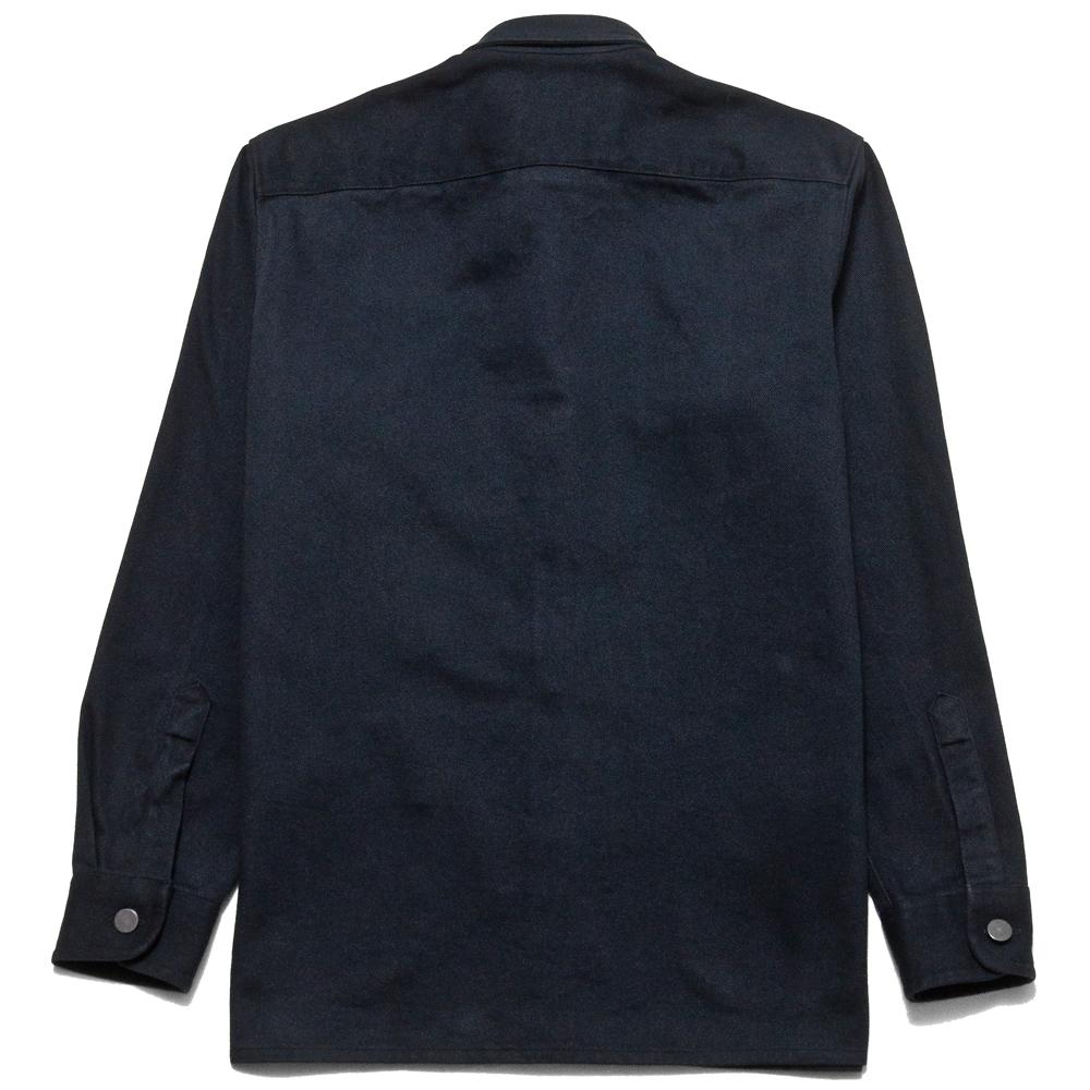 Schnayderman's Overshirt Twill One Dark Navy at shoplostfound, back