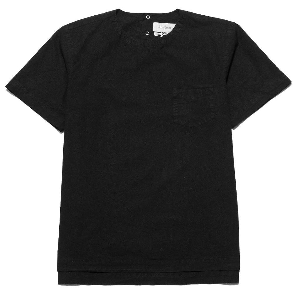 Schnayderman's T-Shirt Poplin One Black at shoplostfound, front