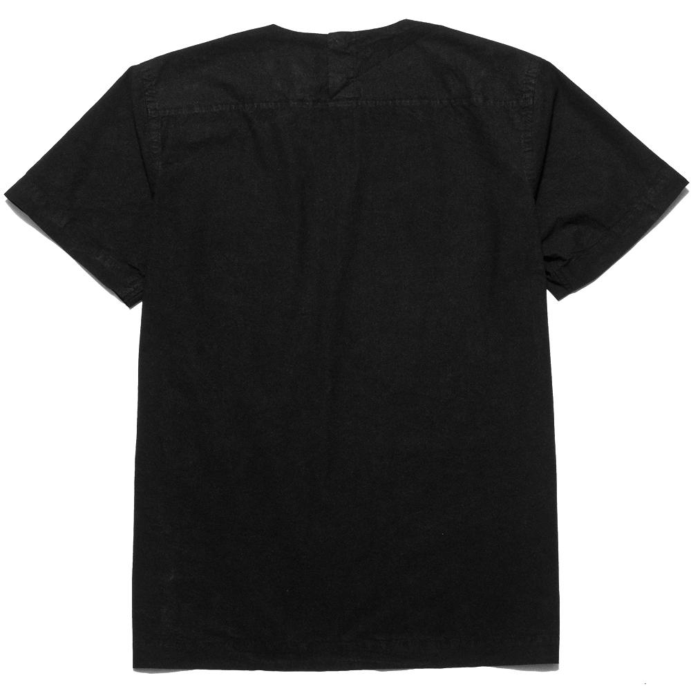 Schnayderman's T-Shirt Poplin One Black at shoplostfound, back