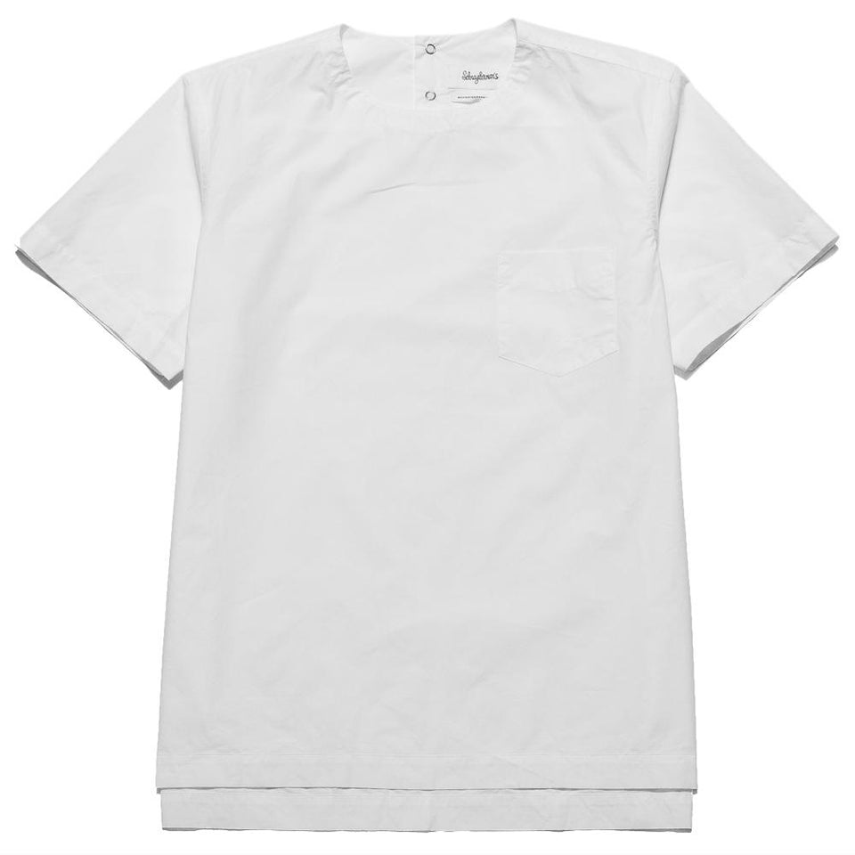 Schnayderman's T-Shirt Poplin One White at shoplostfound, front