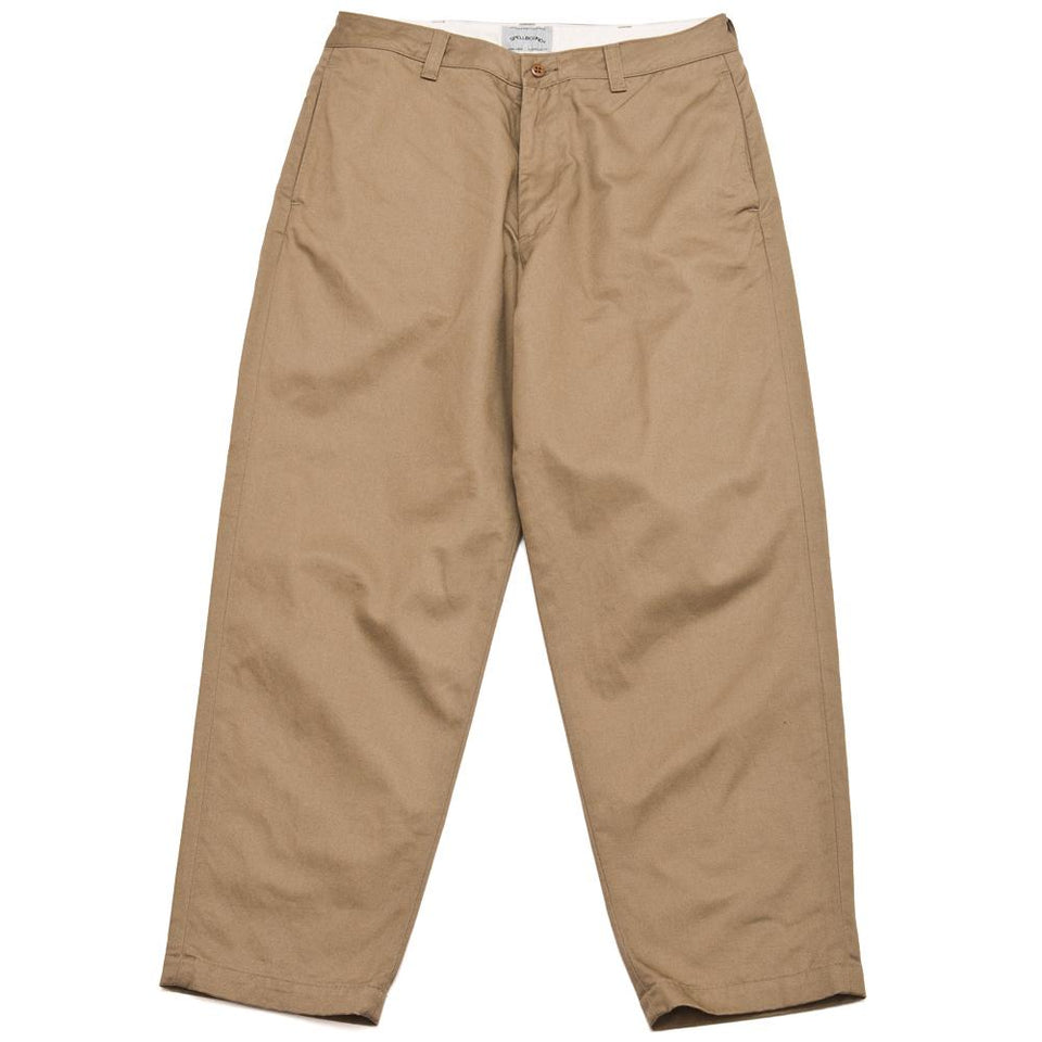 Spellbound Relaxed Trousers Khaki at shoplostfound, front