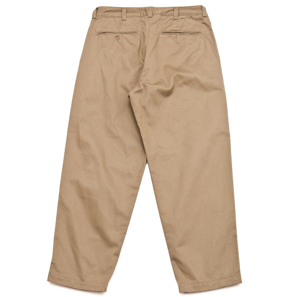 Spellbound Relaxed Trousers Khaki at shoplostfound, back