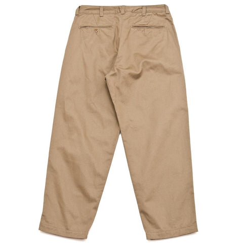 Spellbound Relaxed Trousers Khaki at shoplostfound, front