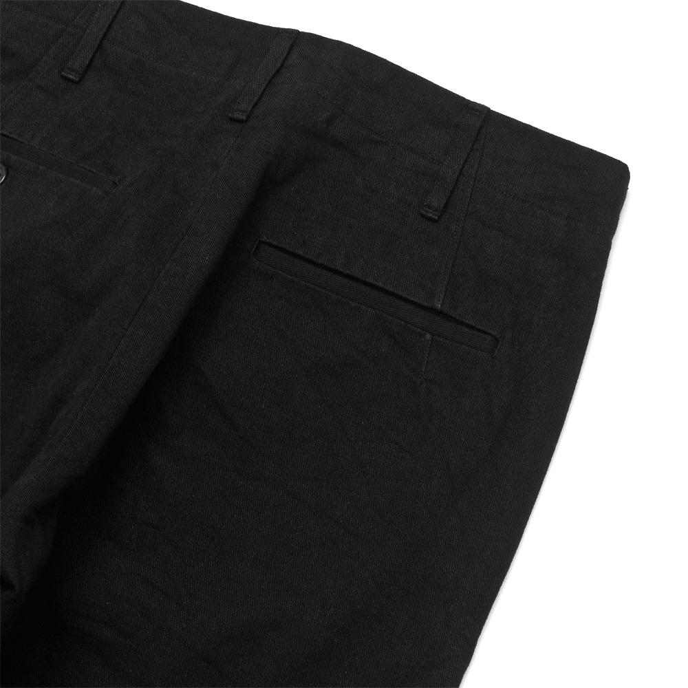 Spellbound Slim Trousers Black at shoplostfound, detail