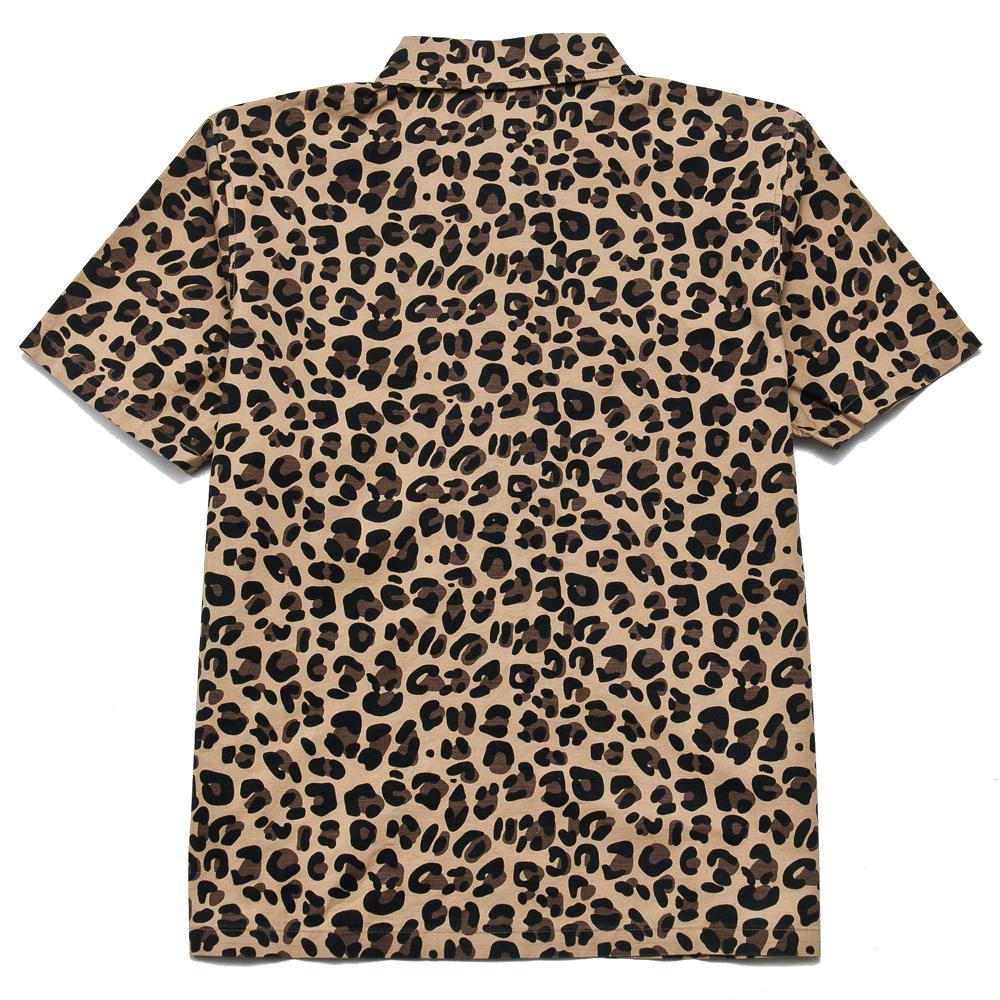 Stüssy BDU Shirt Leopard at shoplostfound, back