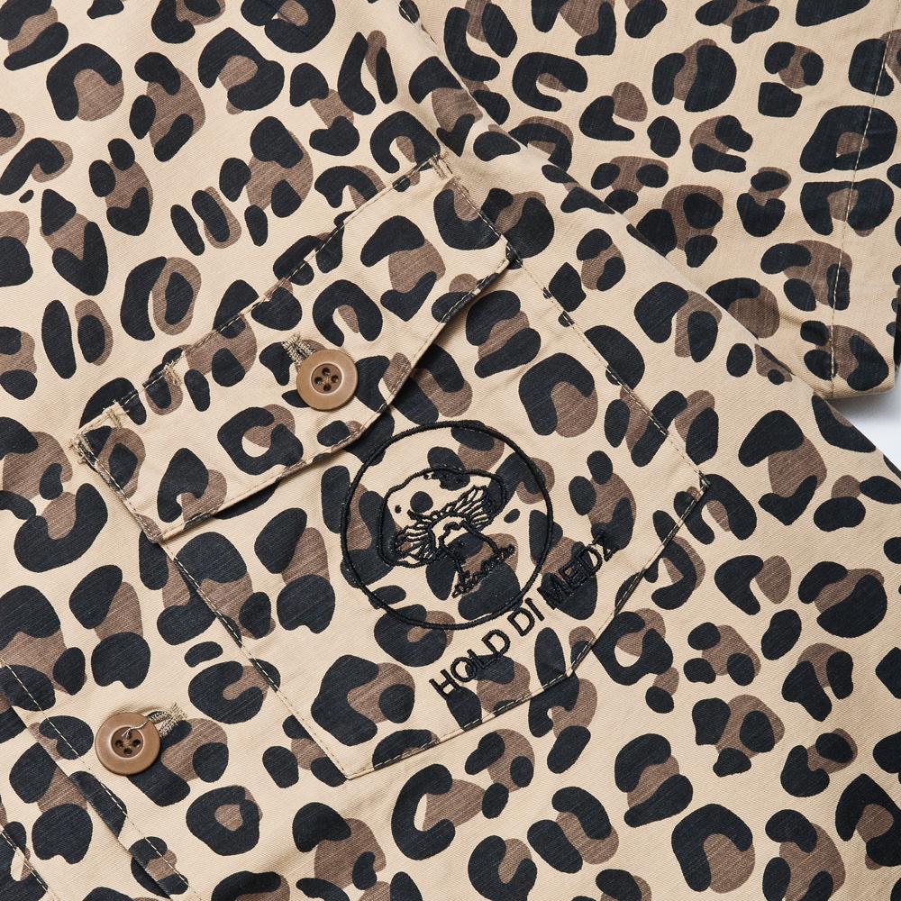 Stüssy BDU Shirt Leopard at shoplostfound, detail