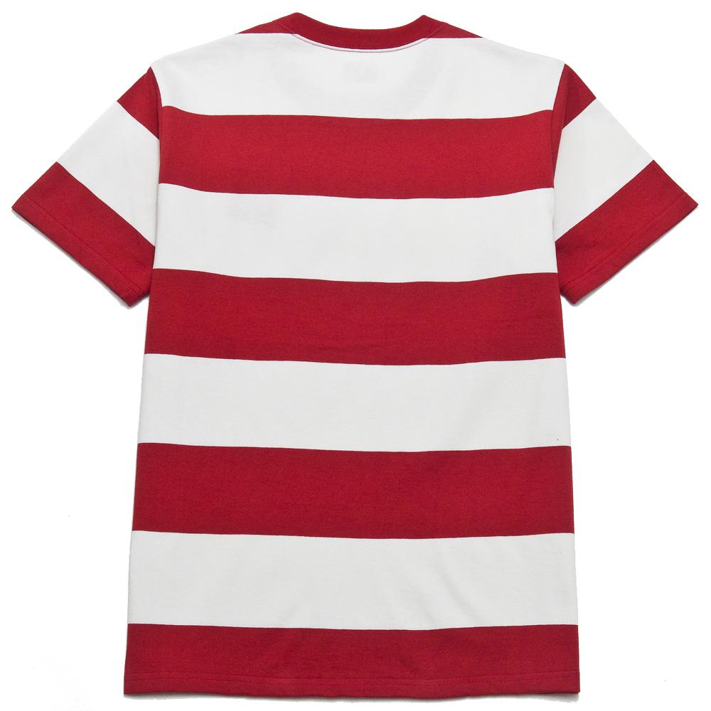 The Real McCoy's 1950's Striped Tee Red at shoplostfound, back