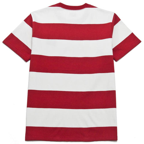 The Real McCoy's 1950's Striped Tee Red at shoplostfound, front