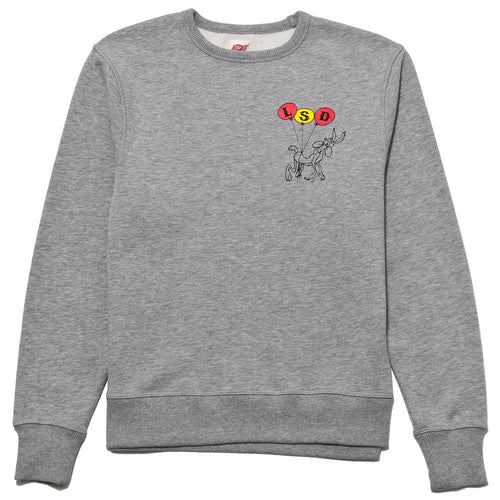 TSPTR LSD Sweatshirt Grey Marl at shoplostfound, front