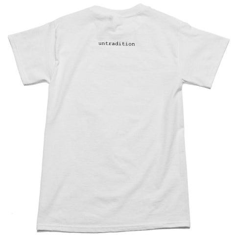 Untradition Cool/Not Tee White at shoplostfound, front