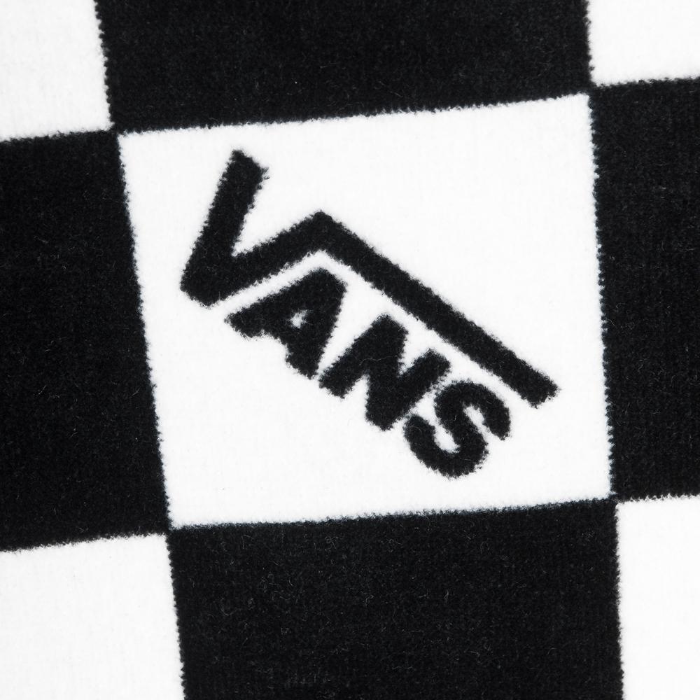 Vans Checkerboard Beach Towel Black/White at shoplostfound, detail