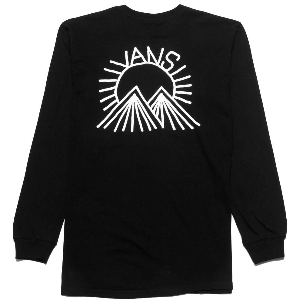 Vans Dakota Mountain L/S Tee Black at shoplostfound, back