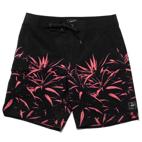 Vans Scallop Boardshort Pink Palms at shoplostfound, front