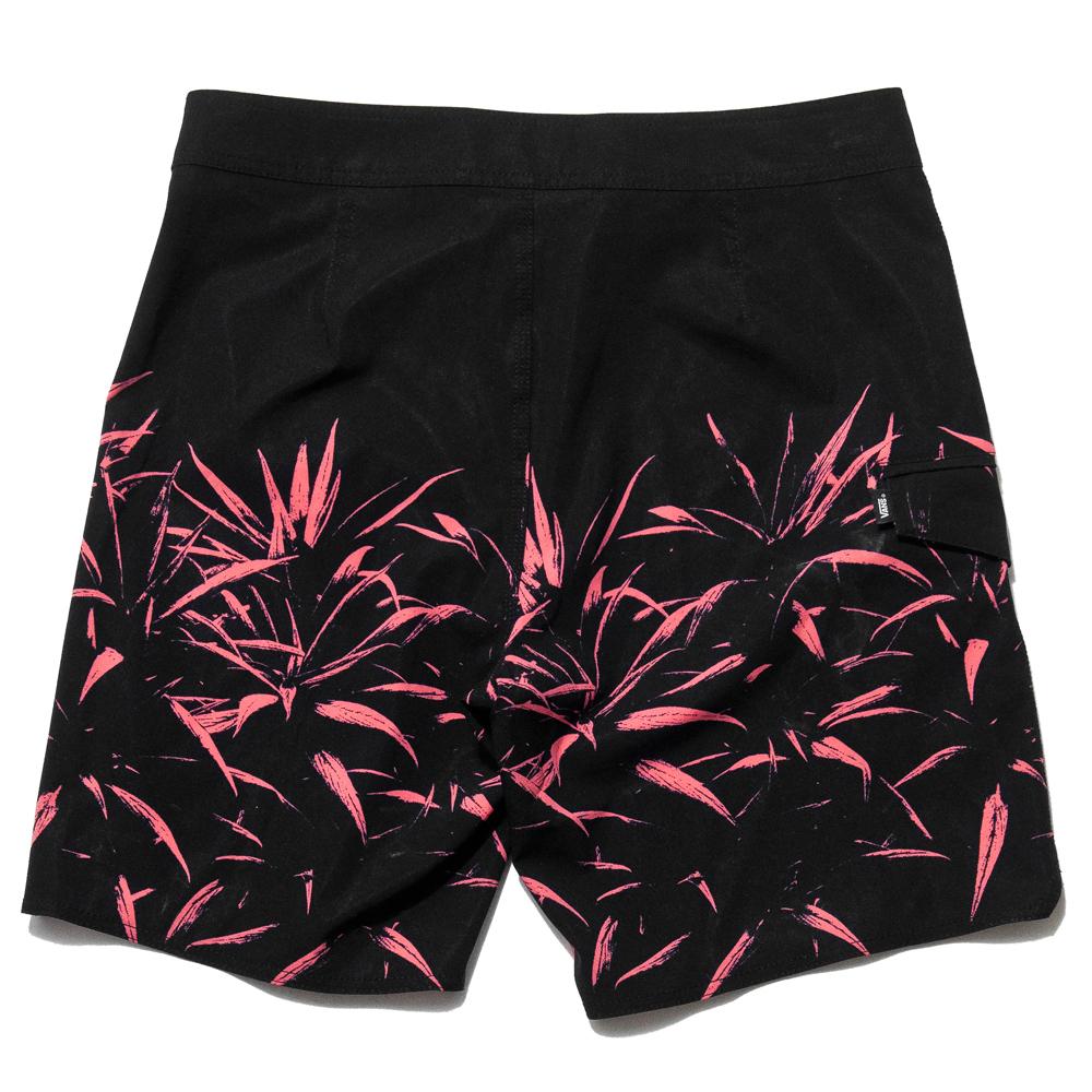 Vans Scallop Boardshort Pink Palms at shoplostfound, back