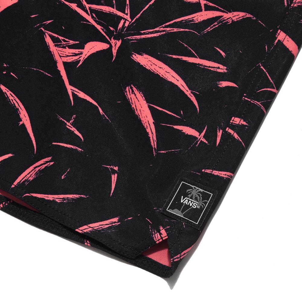 Vans Scallop Boardshort Pink Palms at shoplostfound, patch
