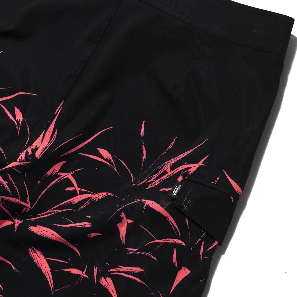 Vans Scallop Boardshort Pink Palms at shoplostfound, detail