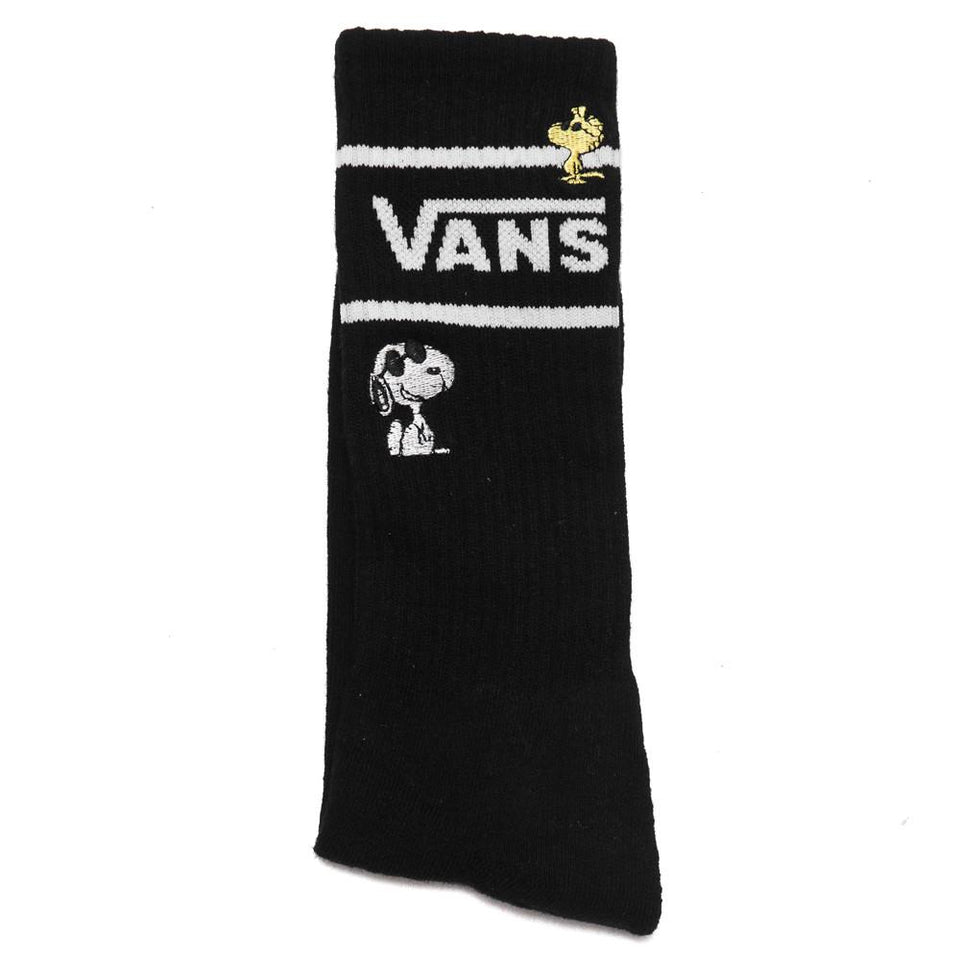 Vans x Peanuts Crew Sock Black at shoplostfound 1