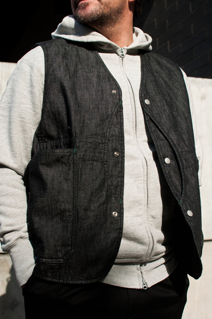 National Athletic Goods for Lost & Found Zip Gusset Parka Grey at shoplostfound, Johnny