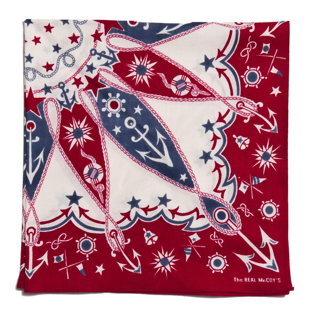 The Real McCoy’s Joe McCoy MA16015 Bandana Voyage Red at shoplostfound in Toronto, folded