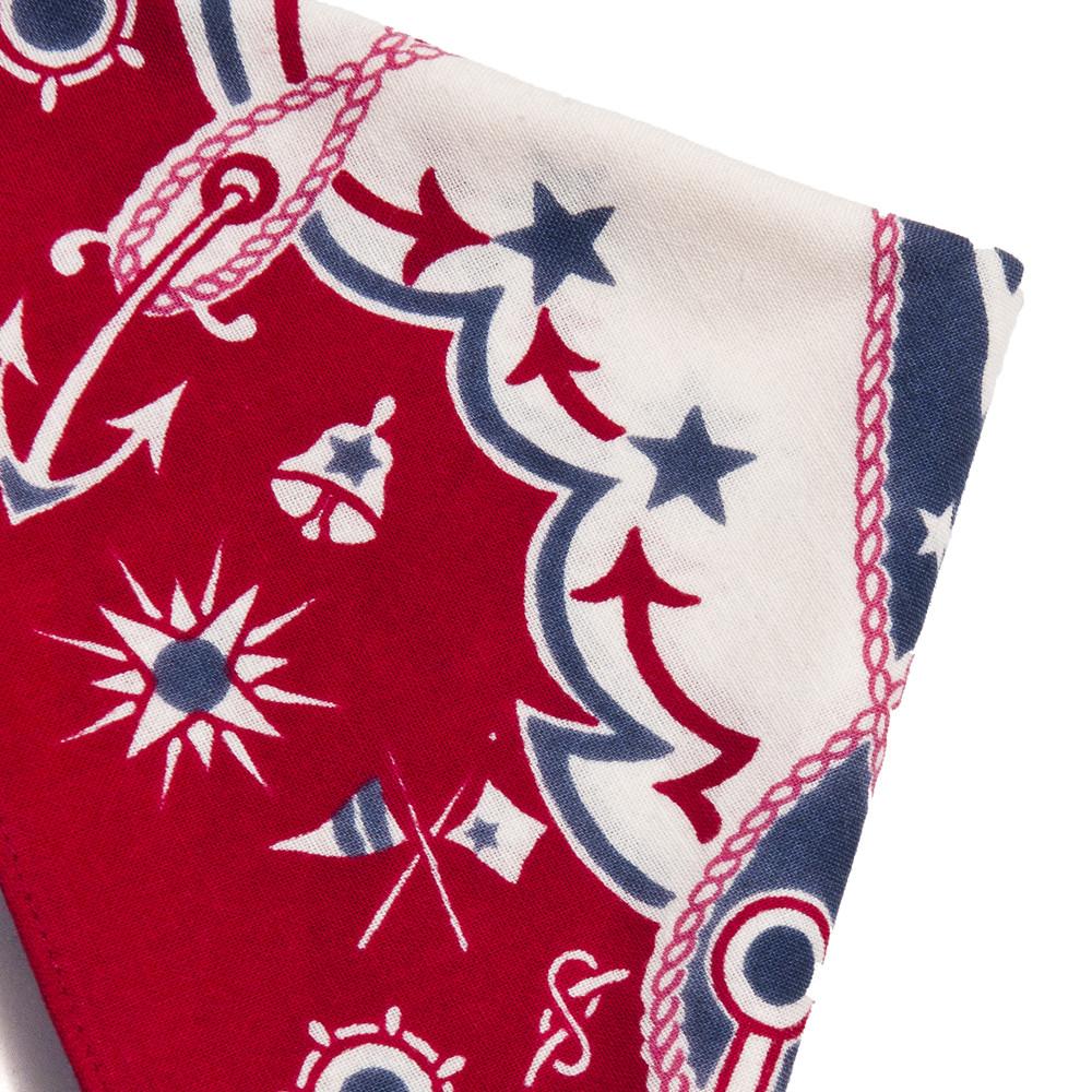 The Real McCoy’s Joe McCoy MA16015 Bandana Voyage Red at shoplostfound in Toronto, corner