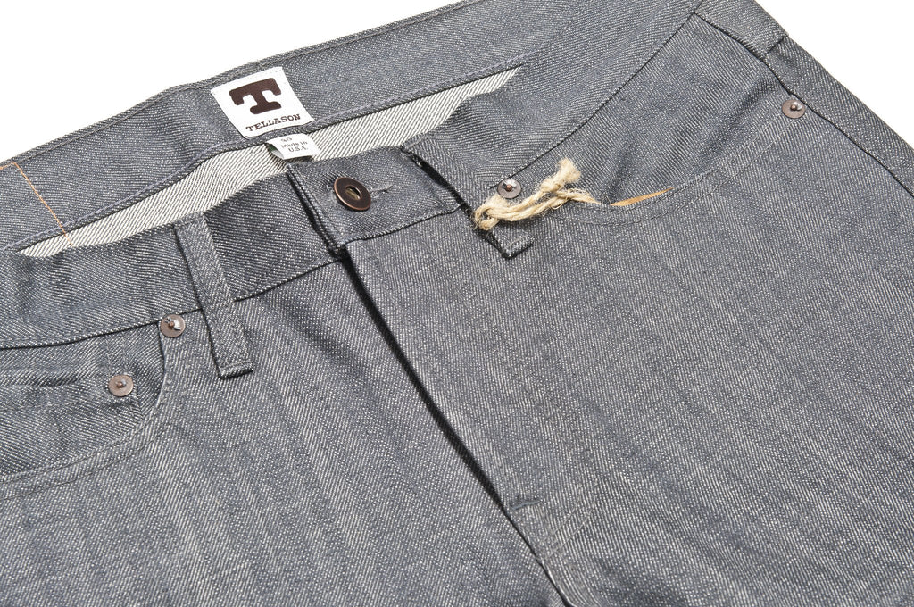 Ladbroke Grove Slim Tapered Grey 14.75 oz