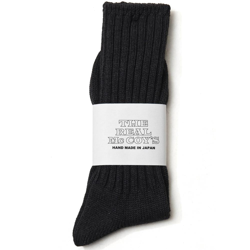 The Real McCoy’s MA16022 Country Socks Gray at shoplostfound in Toronto, folded