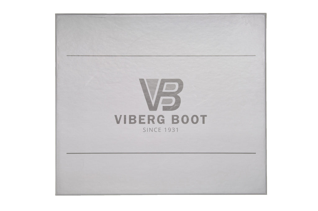 Viberg Colour 8 Chromexcel Service Boot at shoplostfound in Toronto, silver shoebox