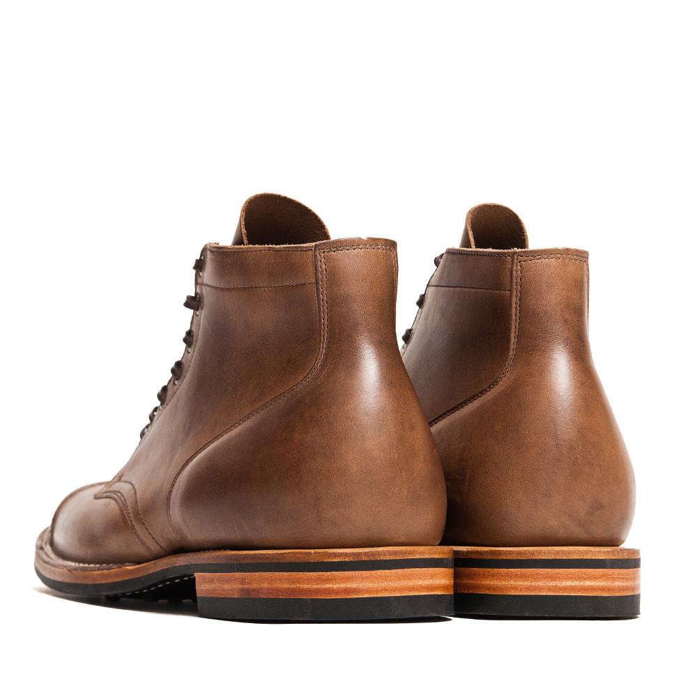Viberg Natural Chromexcel Service Boot at shoplostfound in Toronto, back